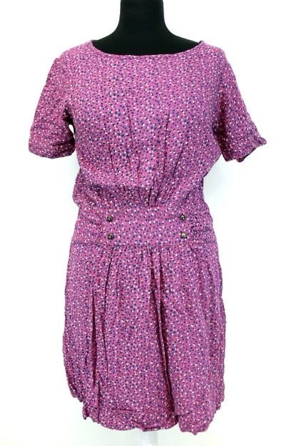 Robe fluide manche courte BONOBO taille M
