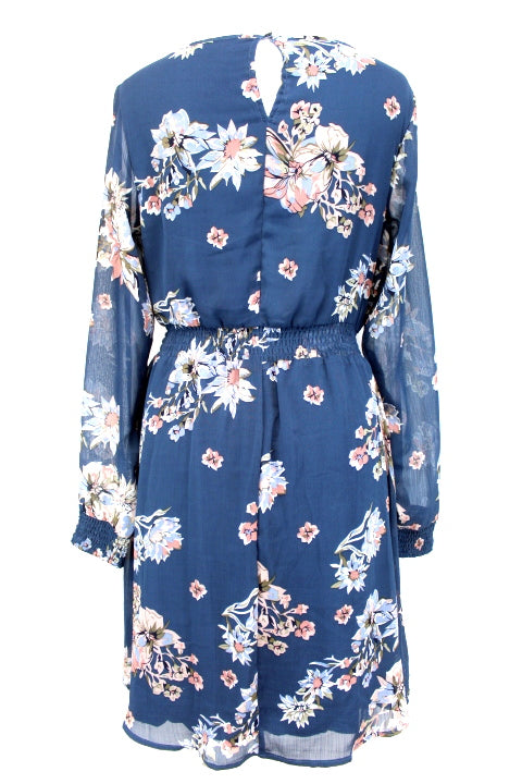 Robe froncée motif fleuri Esmara taille 40