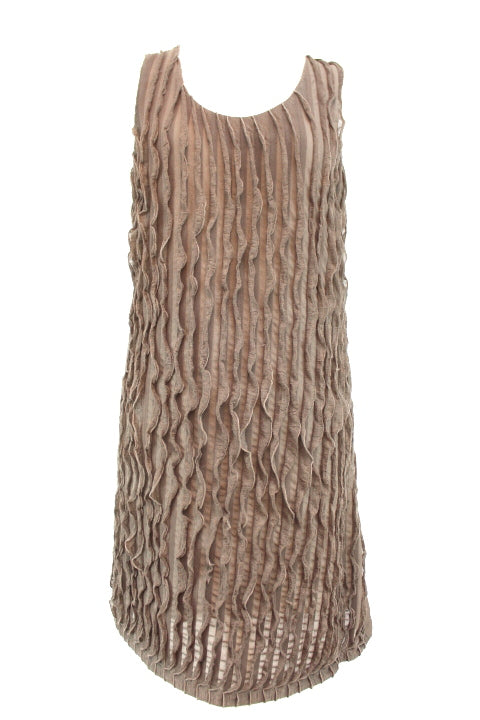 Robe froufrou sans manches Vero Moda taille L - friperie femmes, vêtements d'occasion, seconde main