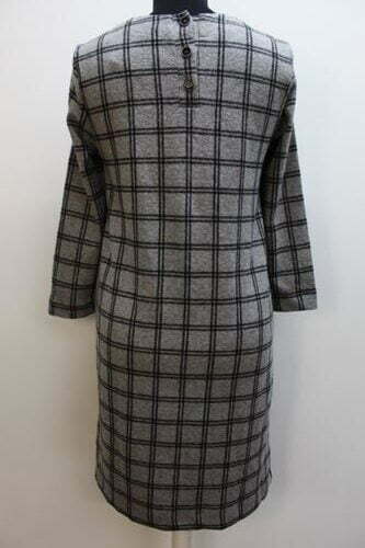 Robe grise à carreaux Indi & Cold taille XS