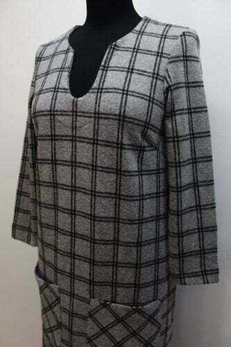 Robe grise à carreaux Indi & Cold taille XS