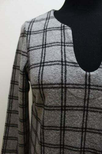 Robe grise à carreaux Indi & Cold taille XS