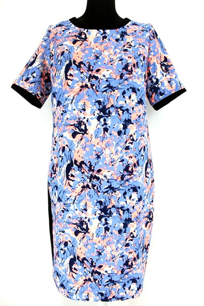 Robe imprimée devant NEUVE 3Suisses taille 36 - friperie femmes, vêtements d'occasion, seconde main