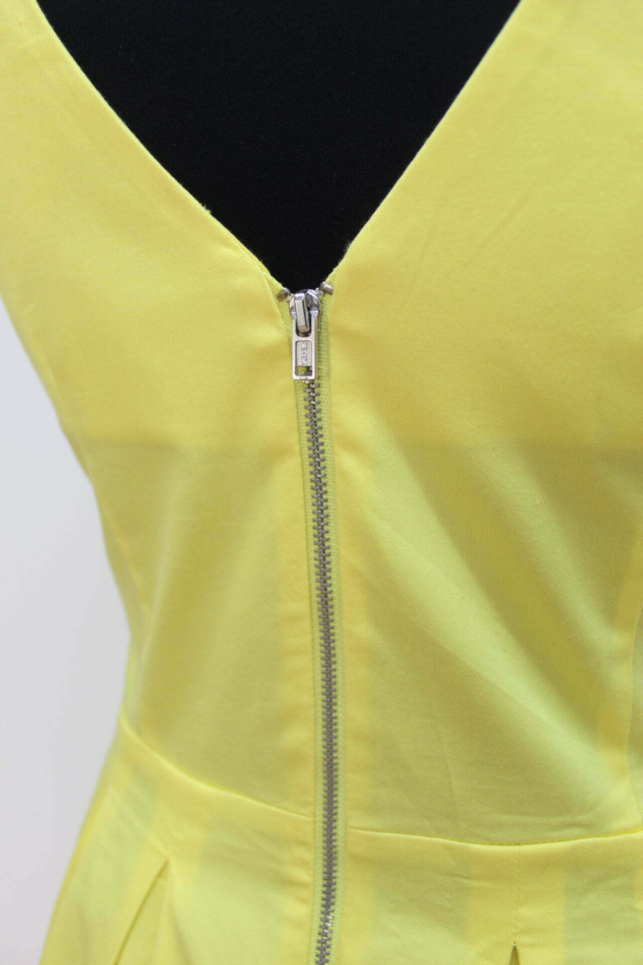 Robe jaune décolletée Kamaïeu taille 34