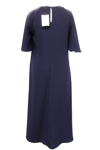Robe Sans Manches Tara Jarmon - Taille 36 - Couleur Beige Violet - Midi - Occasion Très Bon état