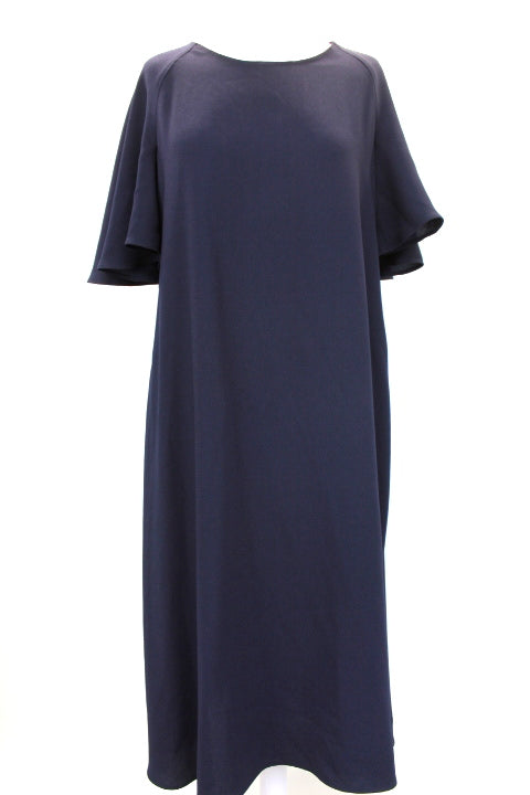 Robe Droite Tara Jarmon Modèle Z.Victory - Taille 36, Gris, 100% Coton, Genou
