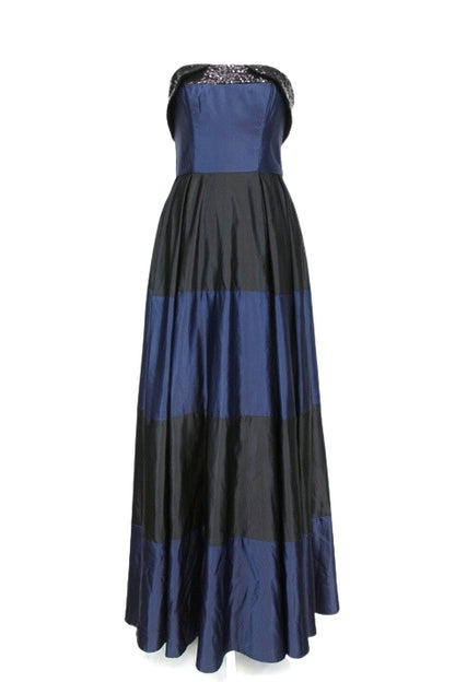 Robe longue pour soirée NEUVE Eva Brazzi taille 34 - friperie femmes, vêtements d'occasion, seconde main
