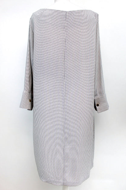 Robe mi-longue droite H&M taille L