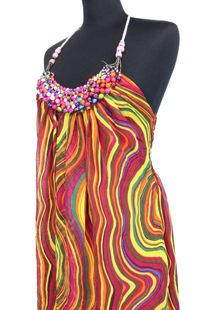 Robe multicolore Soleil taille 34/36