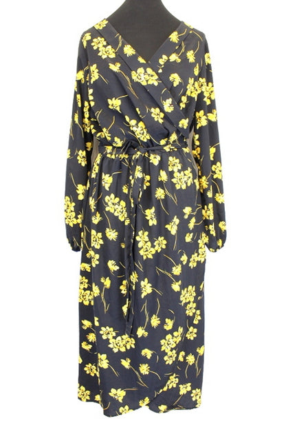 Robe noire et jaune MS Mode taille 42