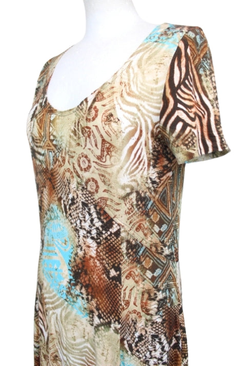 Robe stretch à mi- mollet BASLER Taille 40