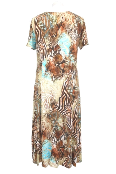 Robe stretch à mi- mollet BASLER Taille 40