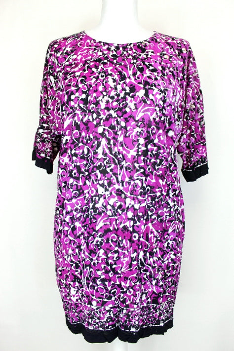 Robe tachetée violette Arrow Man taille 44