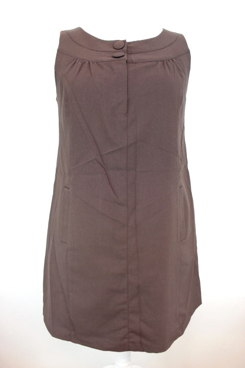 Robe trapèze Vert Baudet - Colline taille 42 - friperie femmes, vêtements d'occasion, seconde main