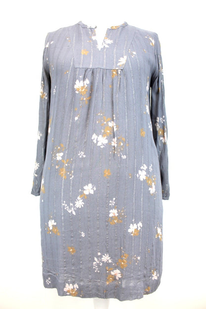 Robe tunique fluide CAROLL fleurie manches longues Taille 40 occasion - Orléans - friperie