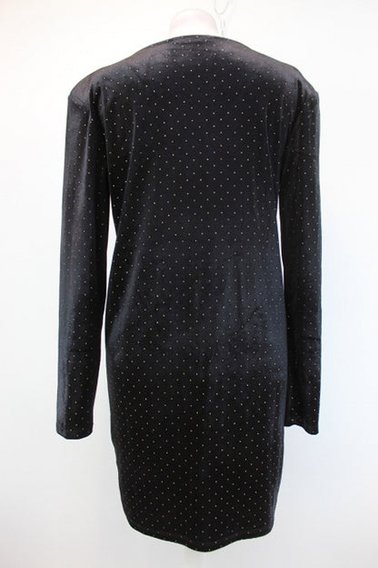 Robe velours à clous dorés Camaïeu taille 36