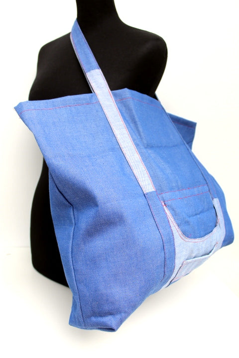 Sac cabas imitation jean (1)