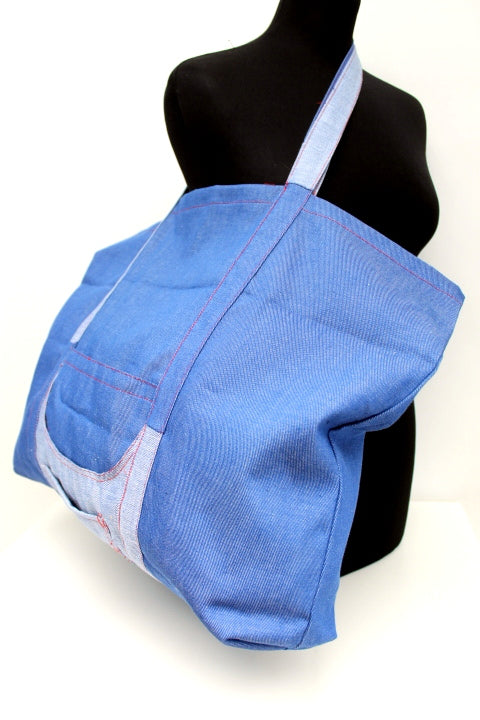 Sac cabas imitation jean (7)