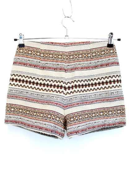 Short aspect laine tissée avec poches et fermeture éclaire CAMAÏEU taille 40 - Vêtement de seconde main - Friperie en ligne
