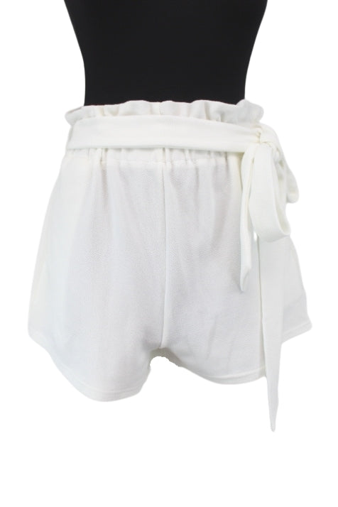 Short avec ceinture - Shein - Taille 34 - Friperie - Vêtement seconde main