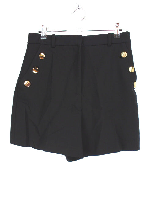 Short avec gros boutons dorés Zara taille M - friperie femmes, vêtements d'occasion, seconde main