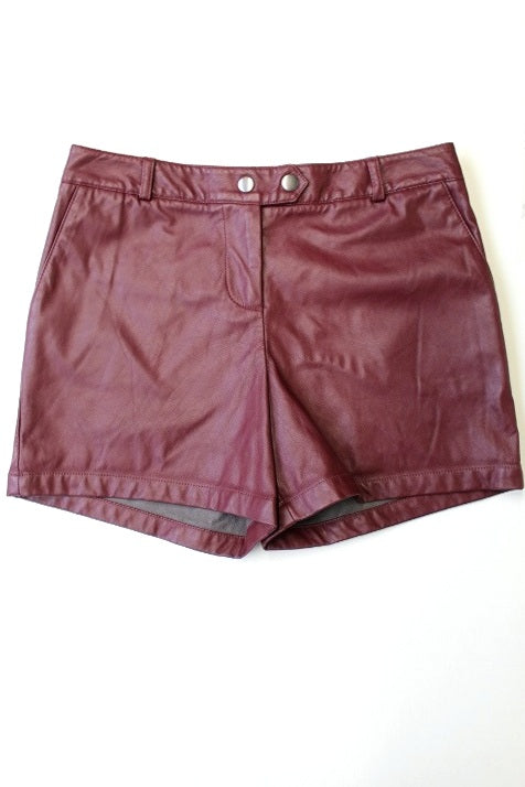 Short bordeaux Camaïeu taille 34