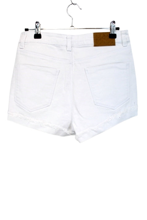 Short court effet usé - Poches avants et arrières - KIABI - Taille 38 - Friperie - Seconde main