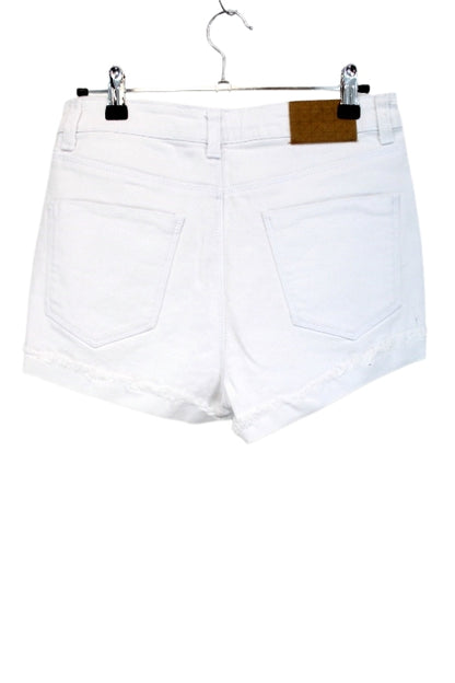 Short court effet usé - Poches avants et arrières - KIABI - Taille 38 - Friperie - Seconde main