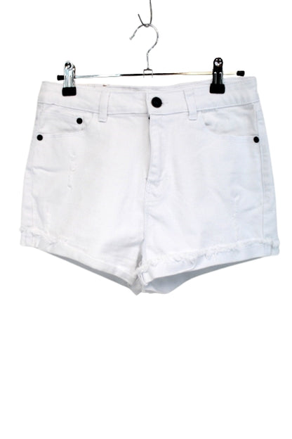 Short court effet usé - Poches avants et arrières - KIABI - Taille 38 - Friperie - Seconde main