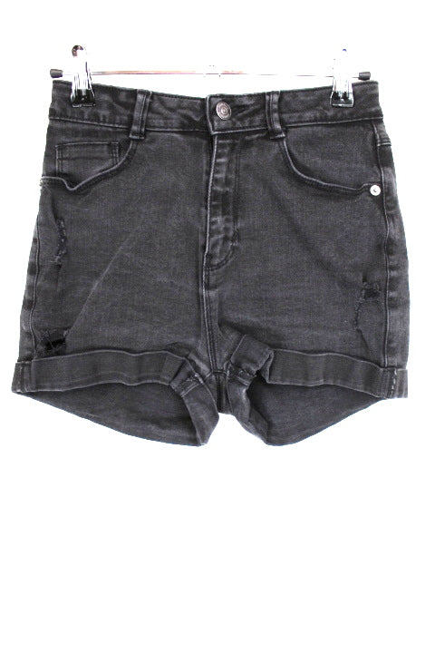 Short effet usé à revers Kiabi taille 34 - friperie femmes, vêtements d'occasion, seconde main
