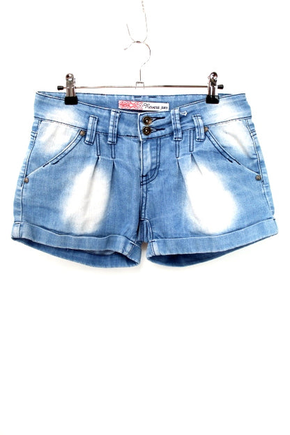 Short en jean REVERS JEANS taille 38 - seconde main - friperie