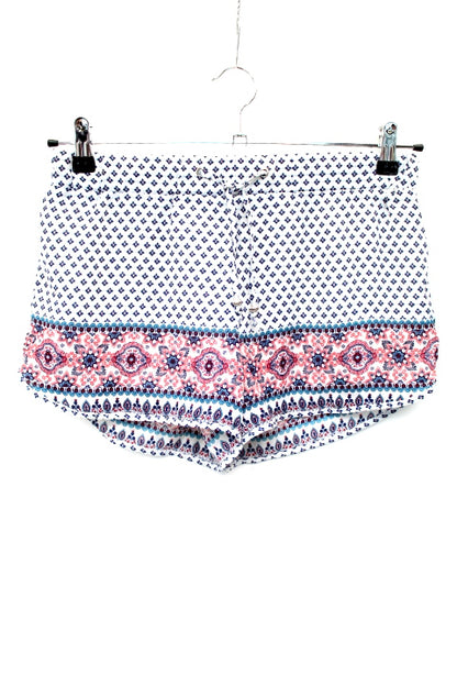 Short fluide doublé avec ceinture légèrement élastiquée et cordon de serrage JENNYFER taille M - Vêtement de seconde main - Friperie en ligne
