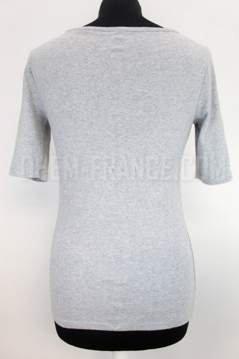 T-shirt gris Tommy Hilfiger taille 34