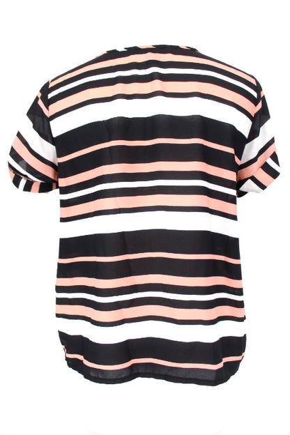 T. shirt à rayures horizontales Atmosphère taille 36