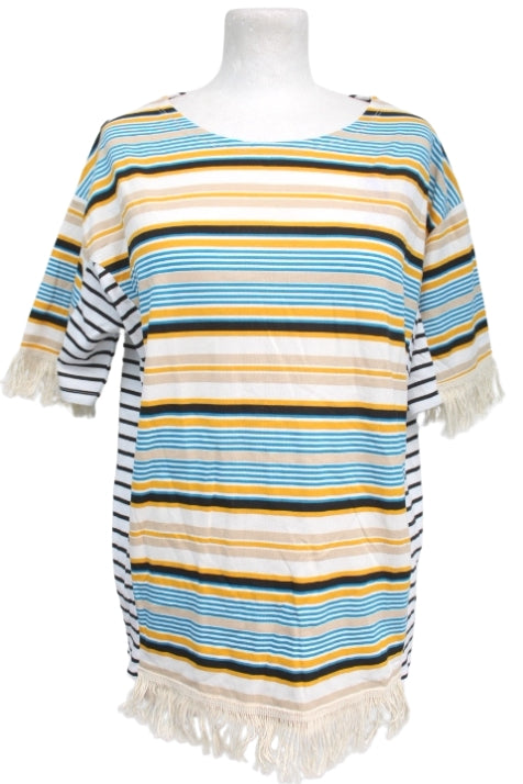 Tee-shirt à franges ZARA Taille 36 - Friperie seconde main