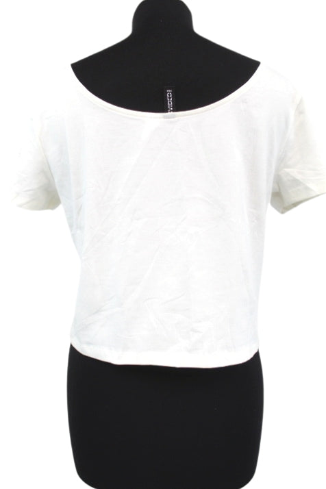 Tee-shirt court imprimé H&M taille 42-44
