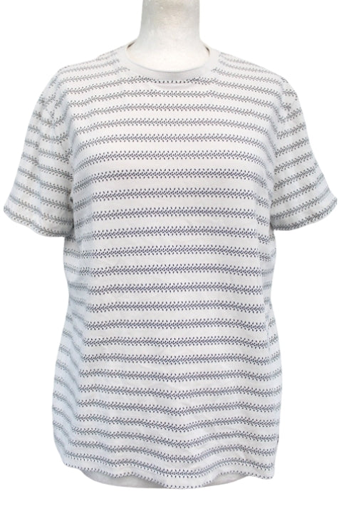 Tee-shirt imprimé en coton Tom Tailor taille M - friperie femmes, vêtements d'occasion, seconde main