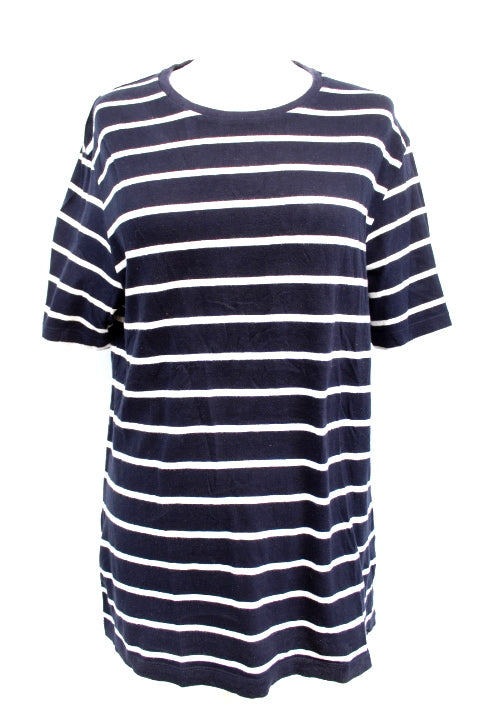 Tee-shirt marin ZARA Taille 36 - Vêtement de seconde main - Friperie en ligne