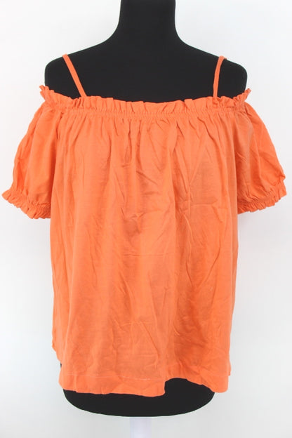 Top à bretelles coloré H&M Taille 38-friperie occasion seconde main