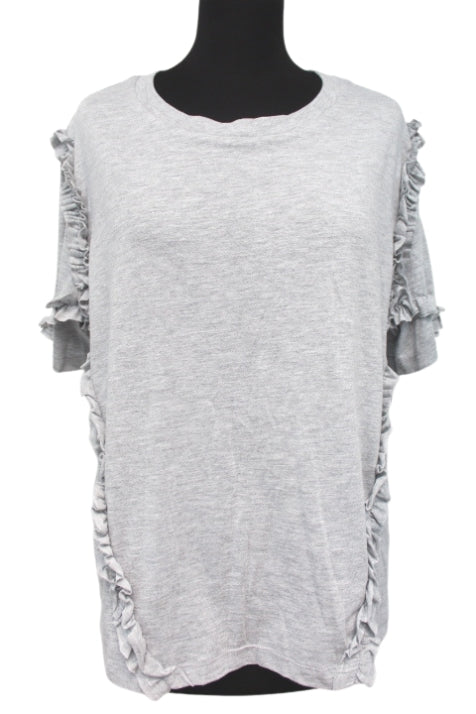 Top ample à volants H&M taille L - seconde main - friperie