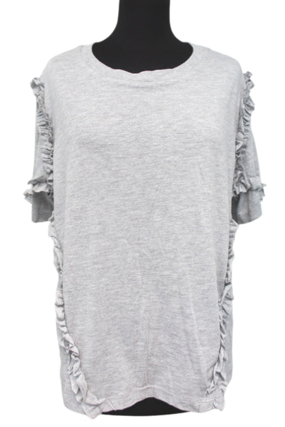 Top ample à volants H&M taille L - seconde main - friperie