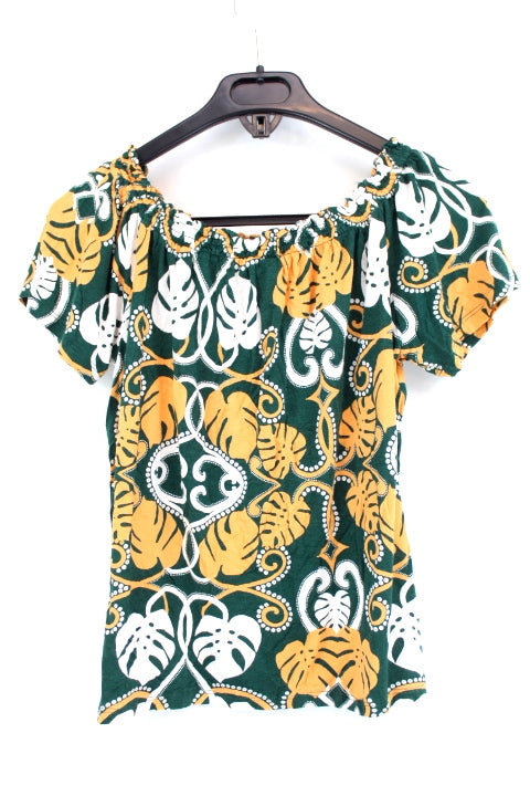Top bariolé manches courtes H&M taille XS