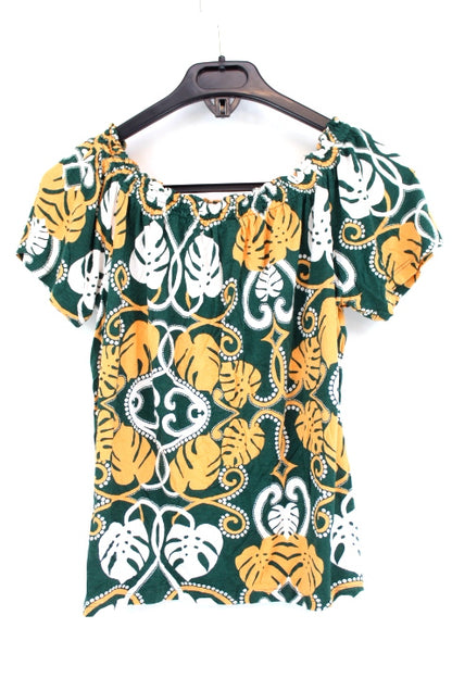 Top bariolé manches courtes H&M taille XS
