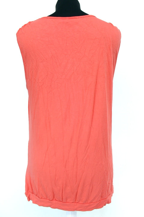 Top cœur-croisé - Décolleté en sequins et épaules plissées - BODY FLIRT - Taille 44/46 - Friperie - Seconde main