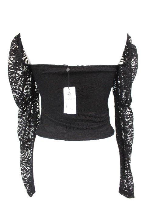 Top court avec dentelle Jennyfer taille XS NEUF
