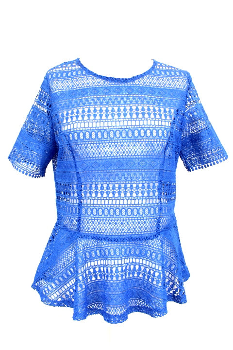 Top en guipure JUS D'ORANGE taille 2 Orléans - Occasion - Friperie en ligne