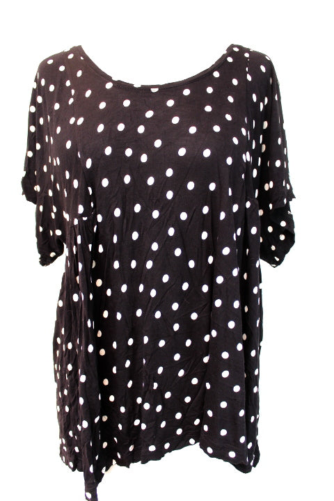 Top fluide à pois H&M taille M - seconde main - friperie