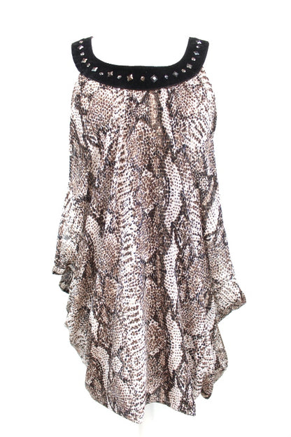 Top fluide avec strass Nana Baïla taille 3 - friperie femmes, vêtements d'occasion, seconde main