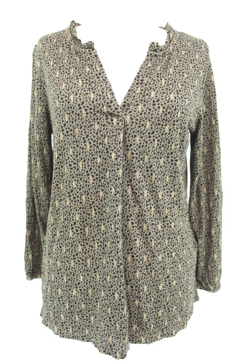 Top fluide manches longues Bonobo taille S NEUF - friperie femmes, vêtements d'occasion, seconde main