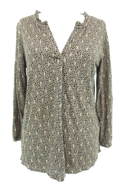 Top fluide manches longues Bonobo taille S NEUF - friperie femmes, vêtements d'occasion, seconde main